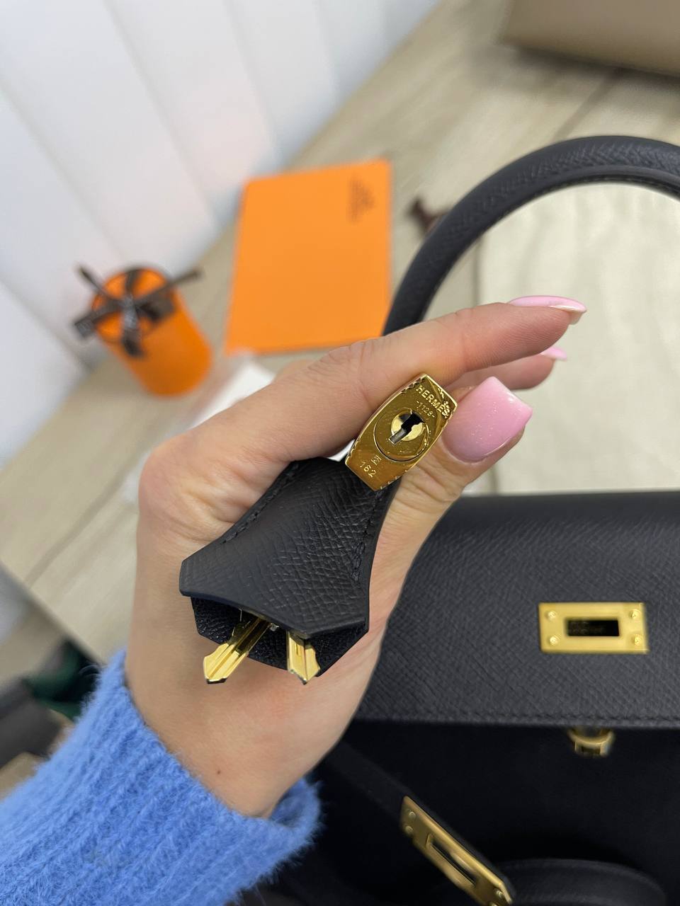 Премиум сумка женская Kelly, 25 Epsom Hermes BP-22385 Премиум сумка женская Kelly, 25 Epsom Hermes BP-22385