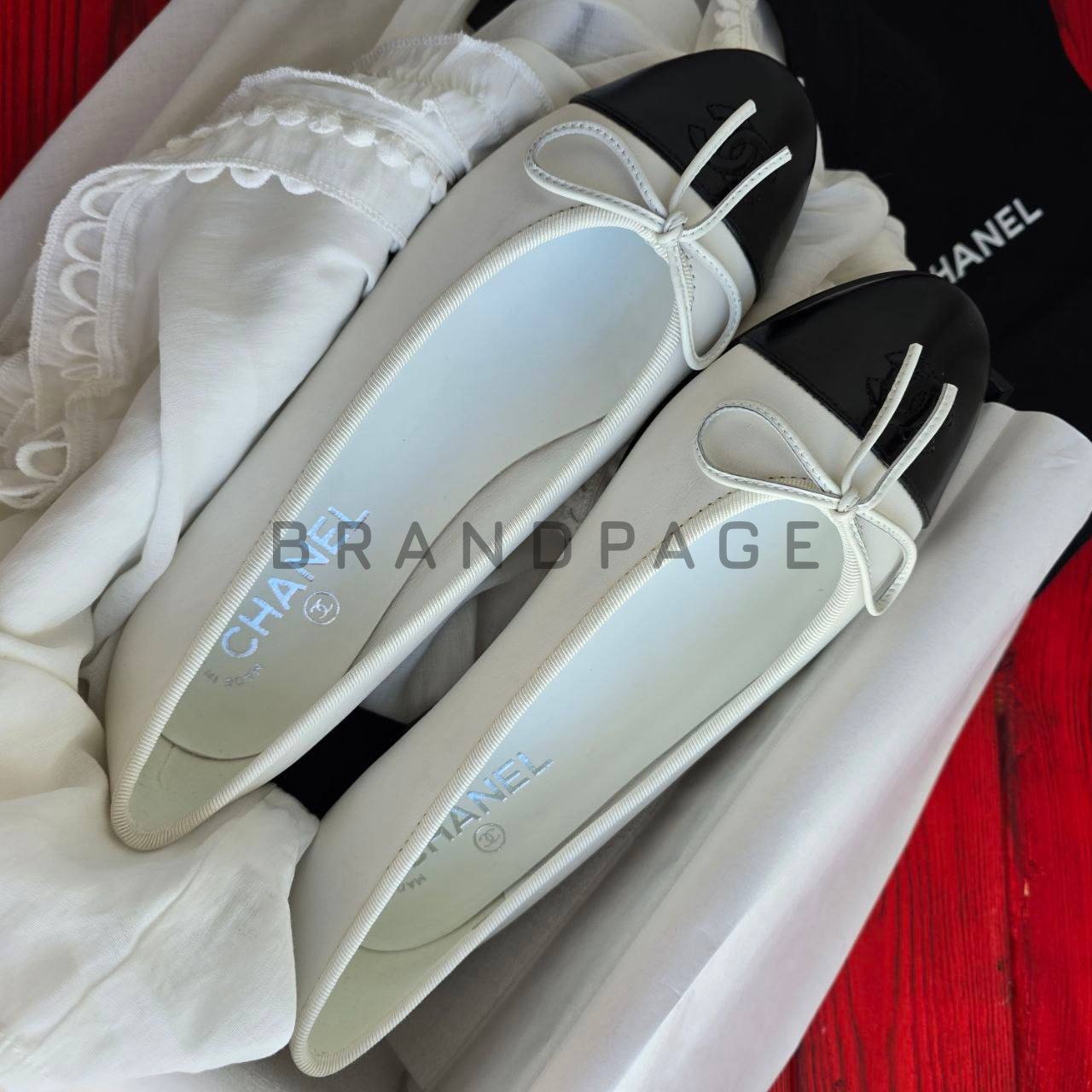 Балетки кожаные Chanel BPLUX12570 Балетки кожаные Chanel BPLUX12570