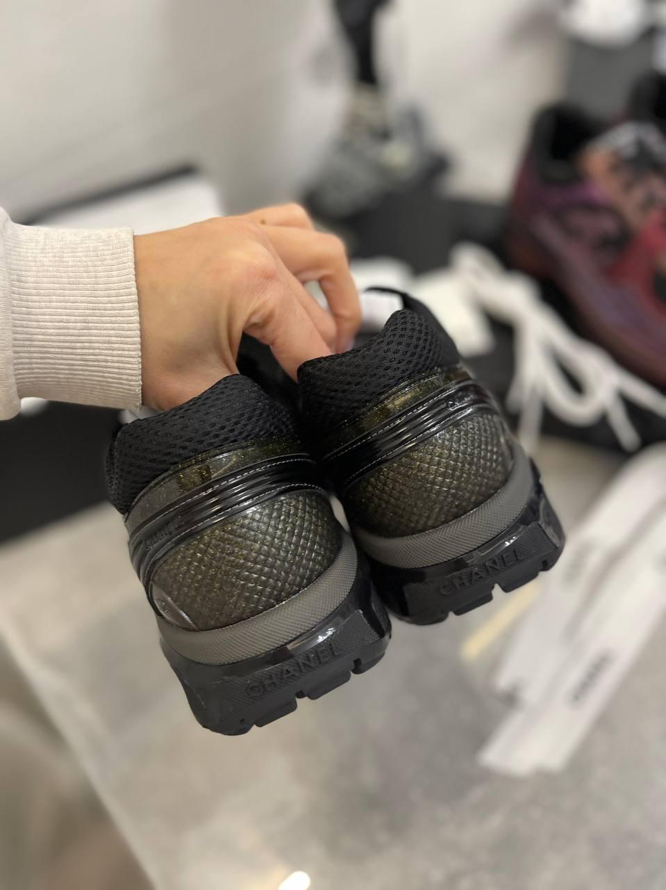 Дизайнерские кроссовки Chanel BP-40184 Дизайнерские кроссовки Chanel BP-40184