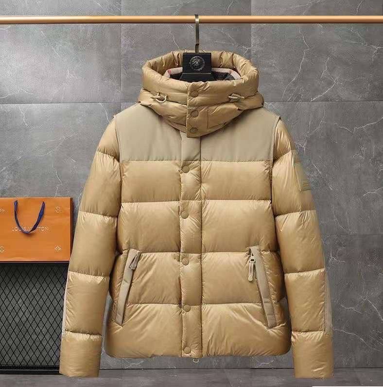Пуховик Burberry BP-23137 со съемным рукавом Пуховик Burberry BP-23137 со съемным рукавом