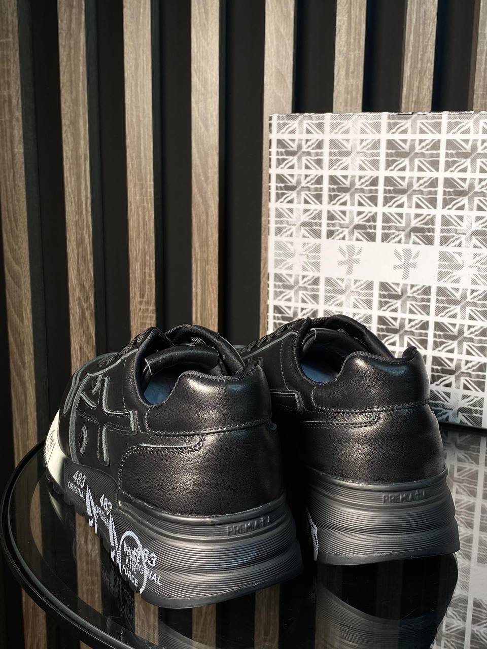 Premiata кожаные кроссовки BP-47416 Premiata кожаные кроссовки BP-47416