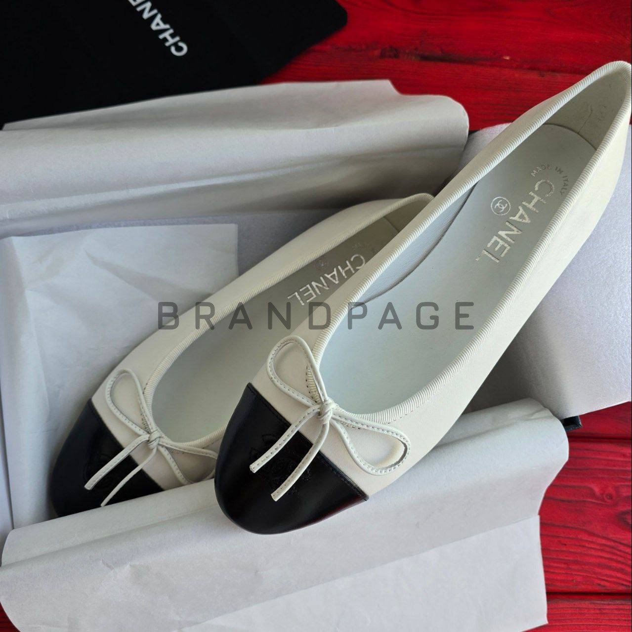 Балетки кожаные Chanel BPLUX12570 Балетки кожаные Chanel BPLUX12570