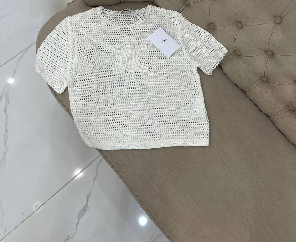 Женская трендовая футболка Celine BP-31031 Женская трендовая футболка Celine BP-31031