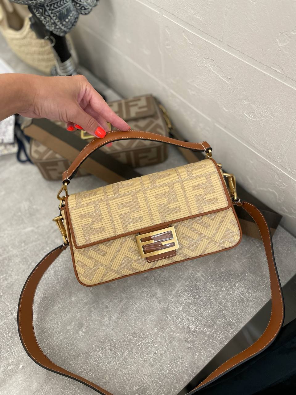 Коллекционная женская сумка Fendi BP-52755 Коллекционная женская сумка Fendi BP-52755