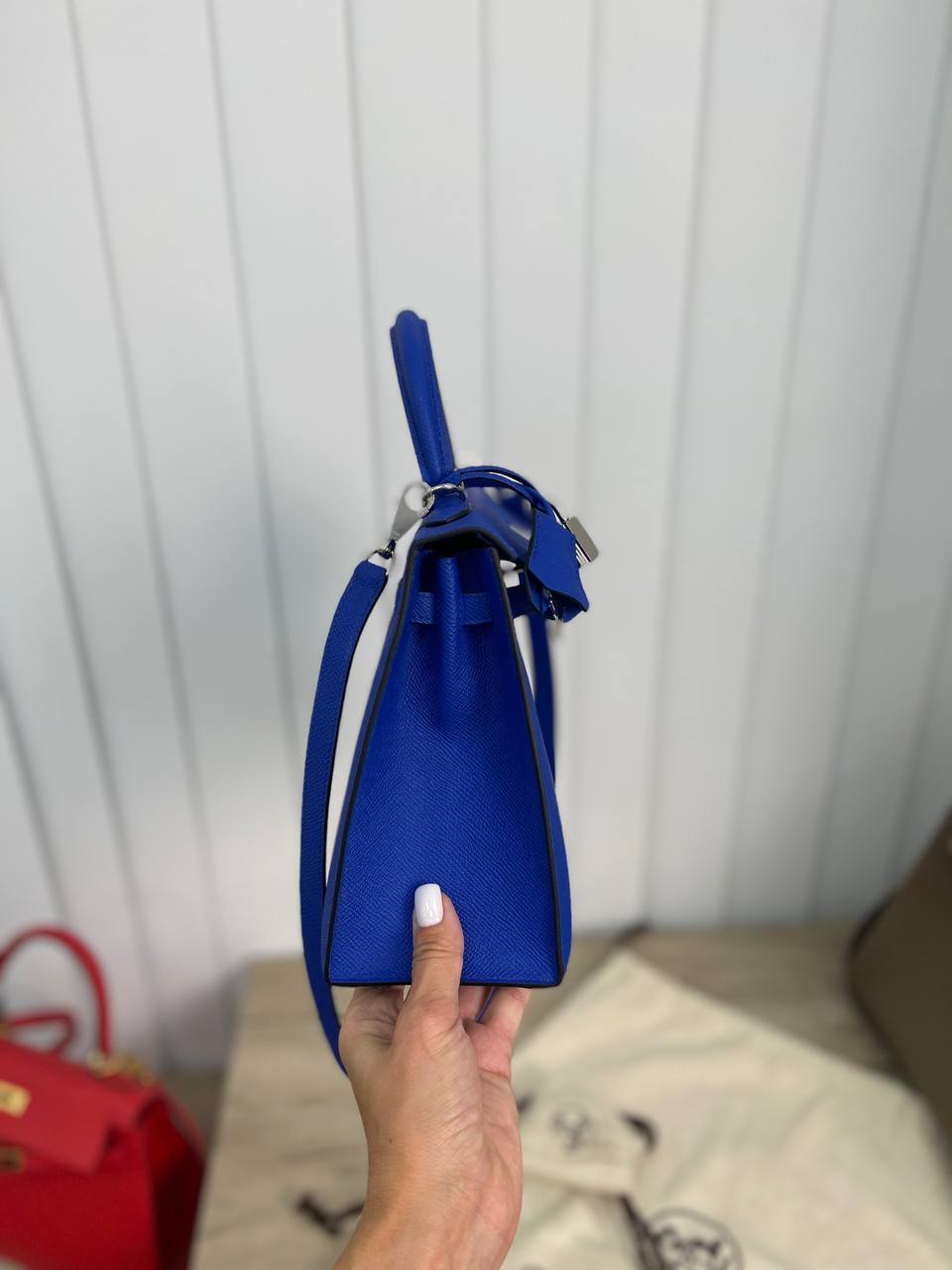 Трендовая сумка женская Kelly, 25 Epsom Hermes BP-17431 Трендовая сумка женская Kelly, 25 Epsom Hermes BP-17431