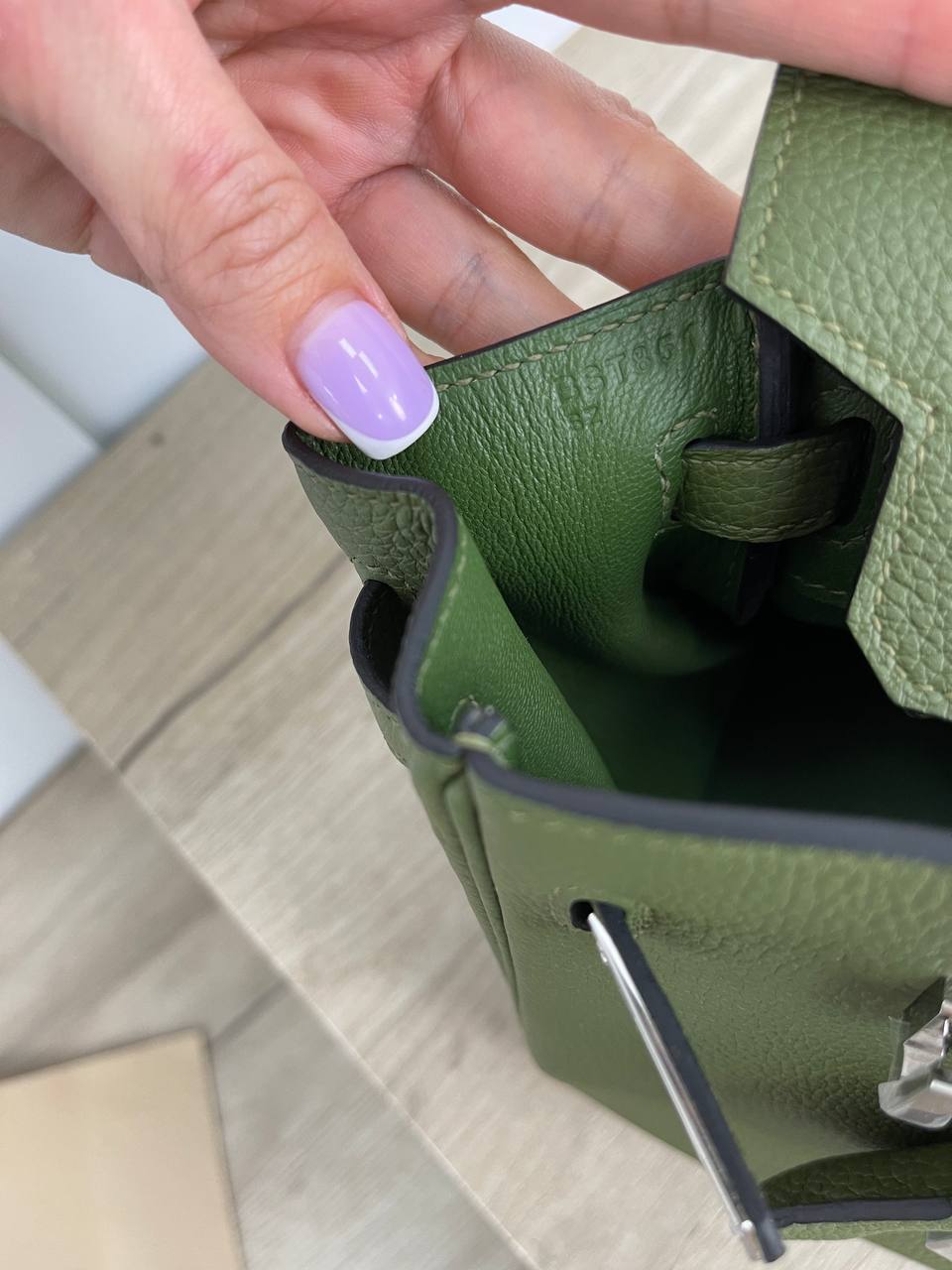 Премиальная женская сумка Birkin, 25 см, PHW Hermes BP-32609 Премиальная женская сумка Birkin, 25 см, PHW Hermes BP-32609