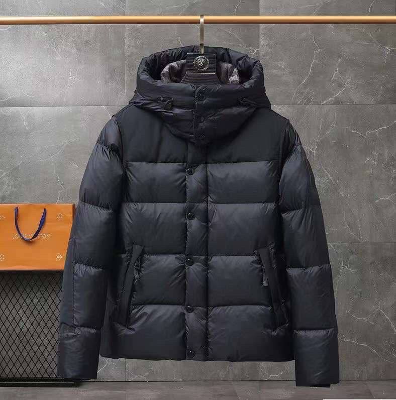 Пуховик со съемным рукавом Burberry BP-23136 стильный Пуховик со съемным рукавом Burberry BP-23136 стильный