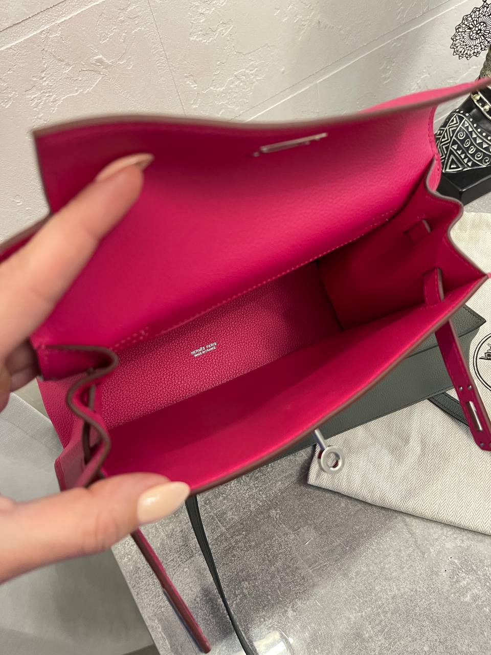 Сумка женская премиум Kelly dance, Evercolor leather Hermes BP-41270 Сумка женская премиум Kelly dance, Evercolor leather Hermes BP-41270