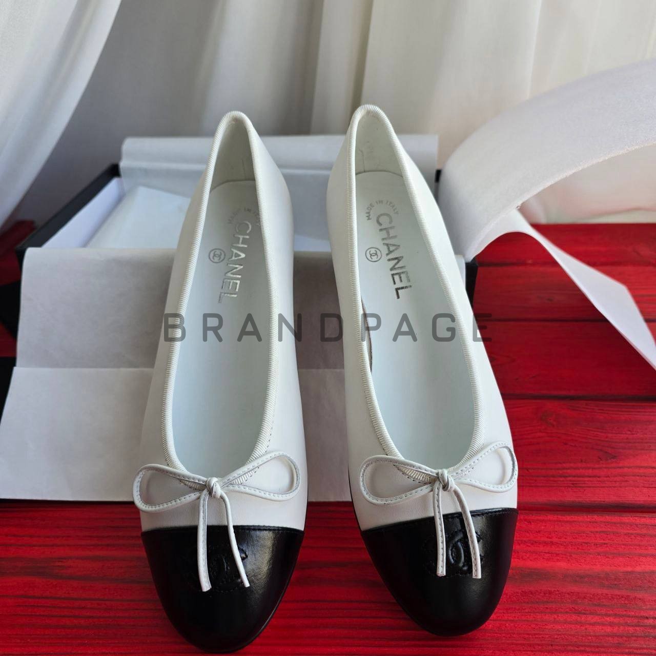 Балетки кожаные Chanel BPLUX12570 Балетки кожаные Chanel BPLUX12570