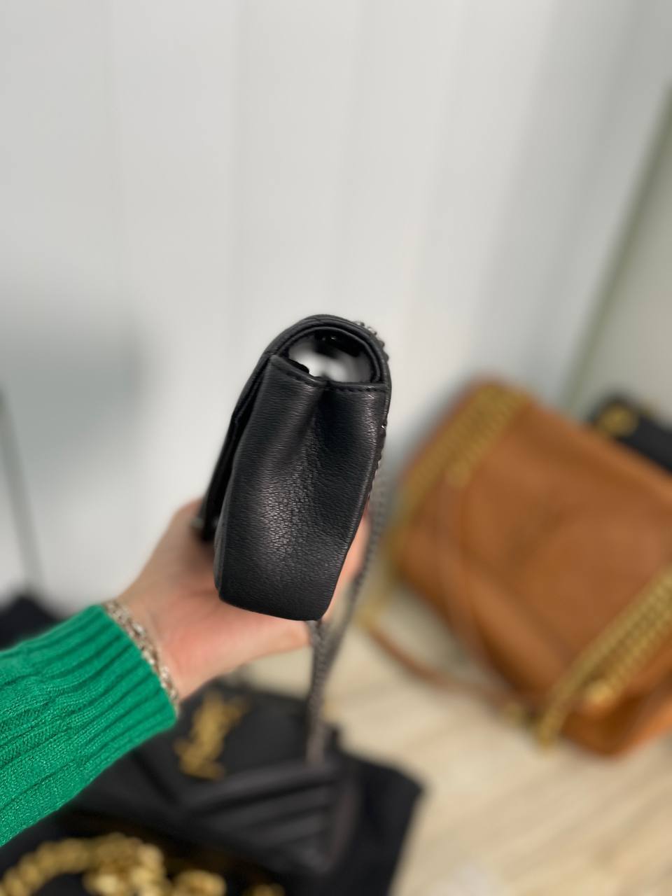 Коллекционная женская сумка Yves Saint Laurent BP-23875 Коллекционная женская сумка Yves Saint Laurent BP-23875