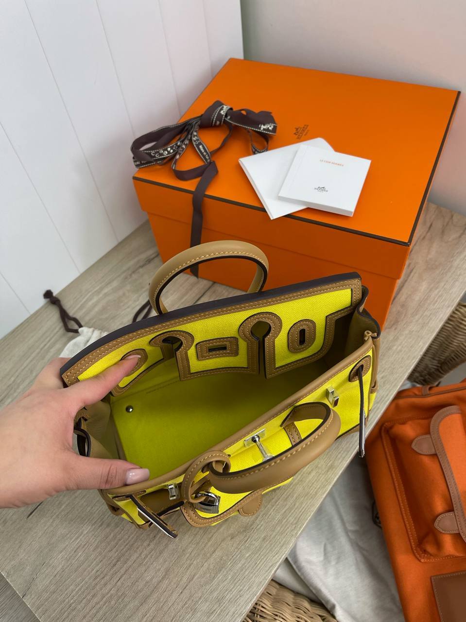 Трендовая сумка женская Birkin Cargo 25 cm Hermes BP-25710 Трендовая сумка женская Birkin Cargo 25 cm Hermes BP-25710