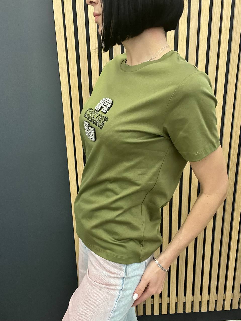 Повседневная футболка Celine BP-50920 Повседневная футболка Celine BP-50920