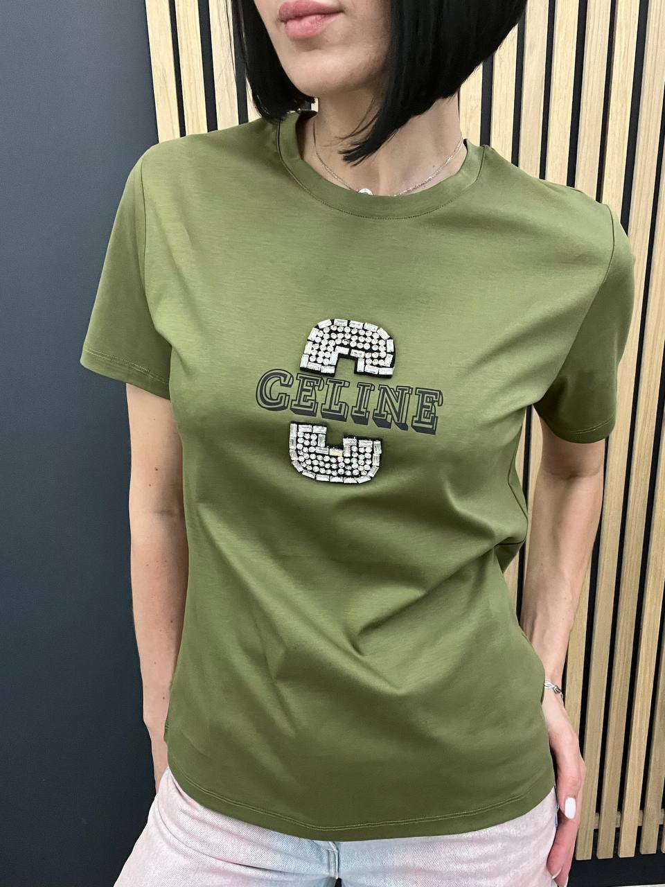 Повседневная футболка Celine BP-50920 Повседневная футболка Celine BP-50920