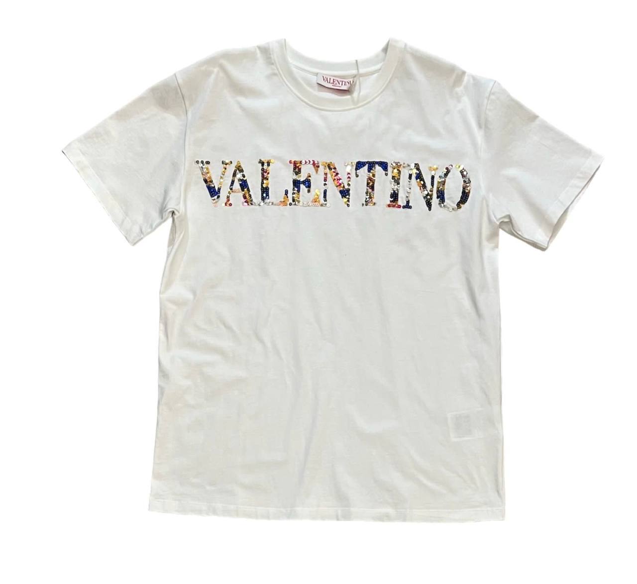 Трендовая футболка женская Valentino BP-28996 Трендовая футболка женская Valentino BP-28996