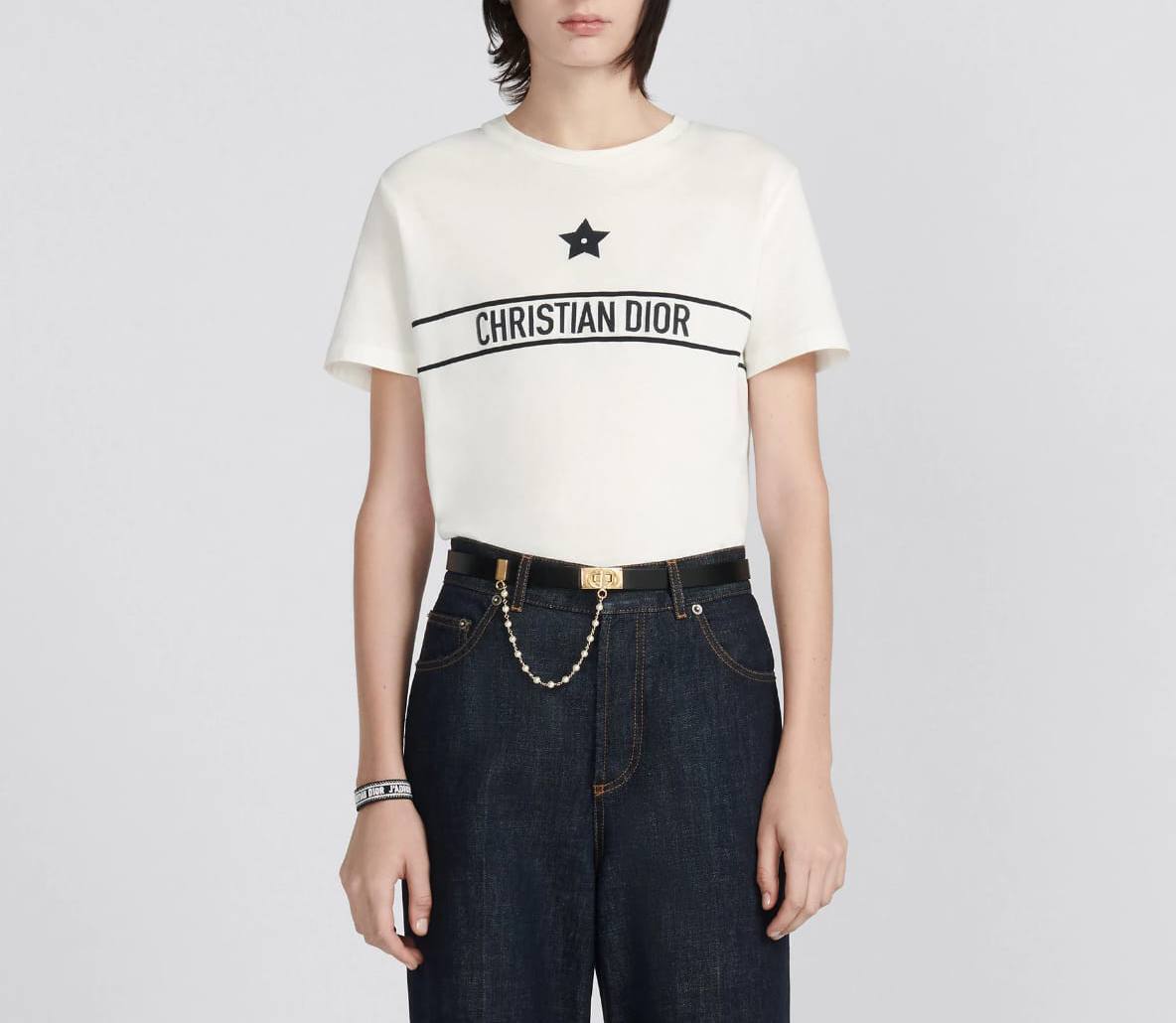 Женская коллекционная футболка Christian Dior BP-34893 Женская коллекционная футболка Christian Dior BP-34893