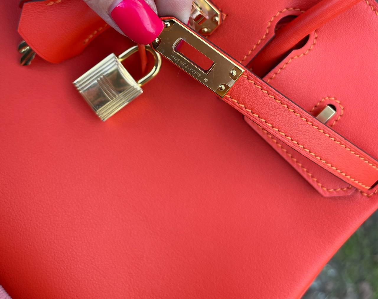 Коллекционная сумка Birkin, 25 см из swift кожи Hermes BP-30987 Коллекционная сумка Birkin, 25 см из swift кожи Hermes BP-30987