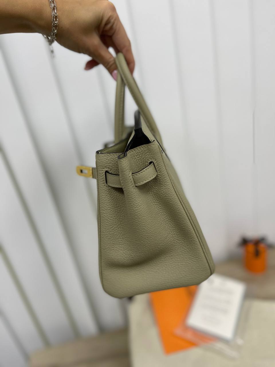 Коллекционная женская сумка Birkin 25 Togo Hermes BP-22126 Коллекционная женская сумка Birkin 25 Togo Hermes BP-22126