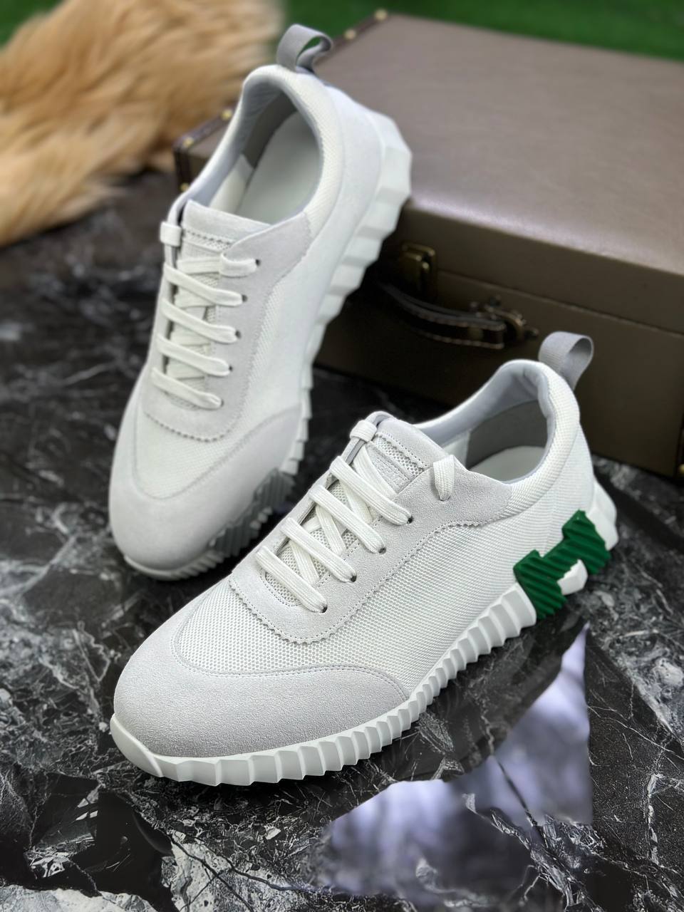 Мужские кроссовки Hermes BP-29859 Мужские кроссовки Hermes BP-29859