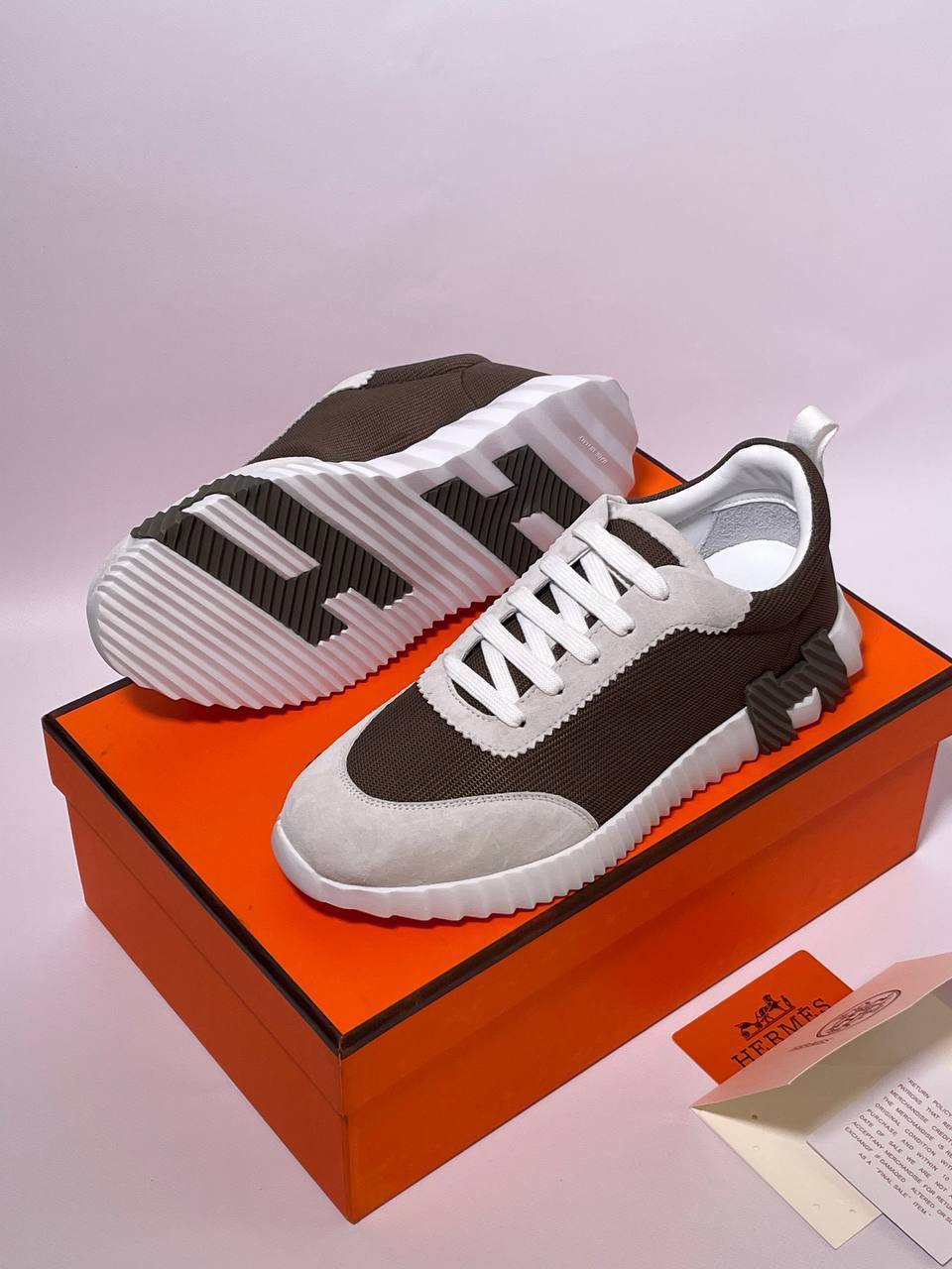 Кроссовки стильные Hermes BP-36007 Кроссовки стильные Hermes BP-36007