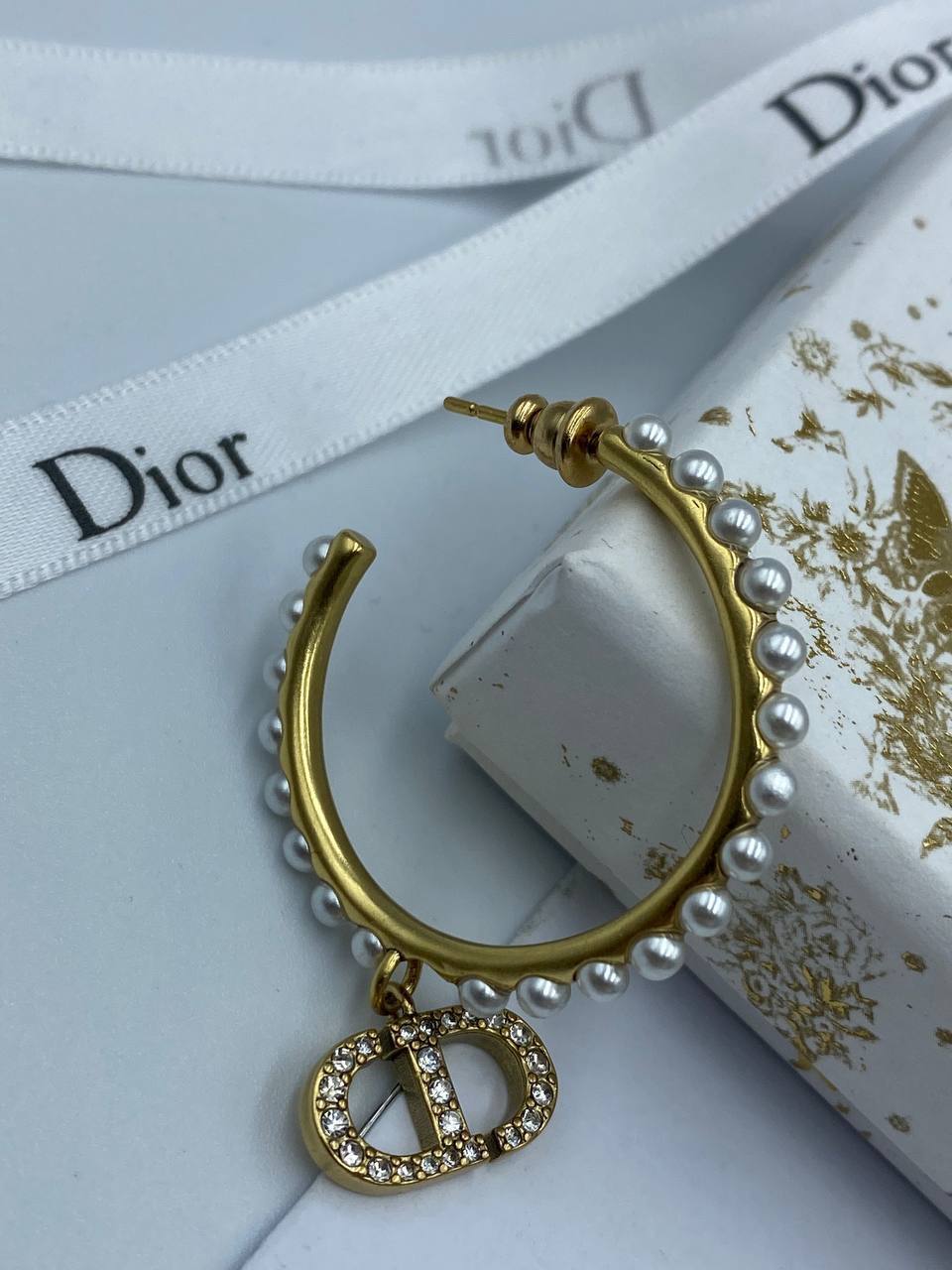Премиум серьги Christian Dior BP-43634 Премиум серьги Christian Dior BP-43634