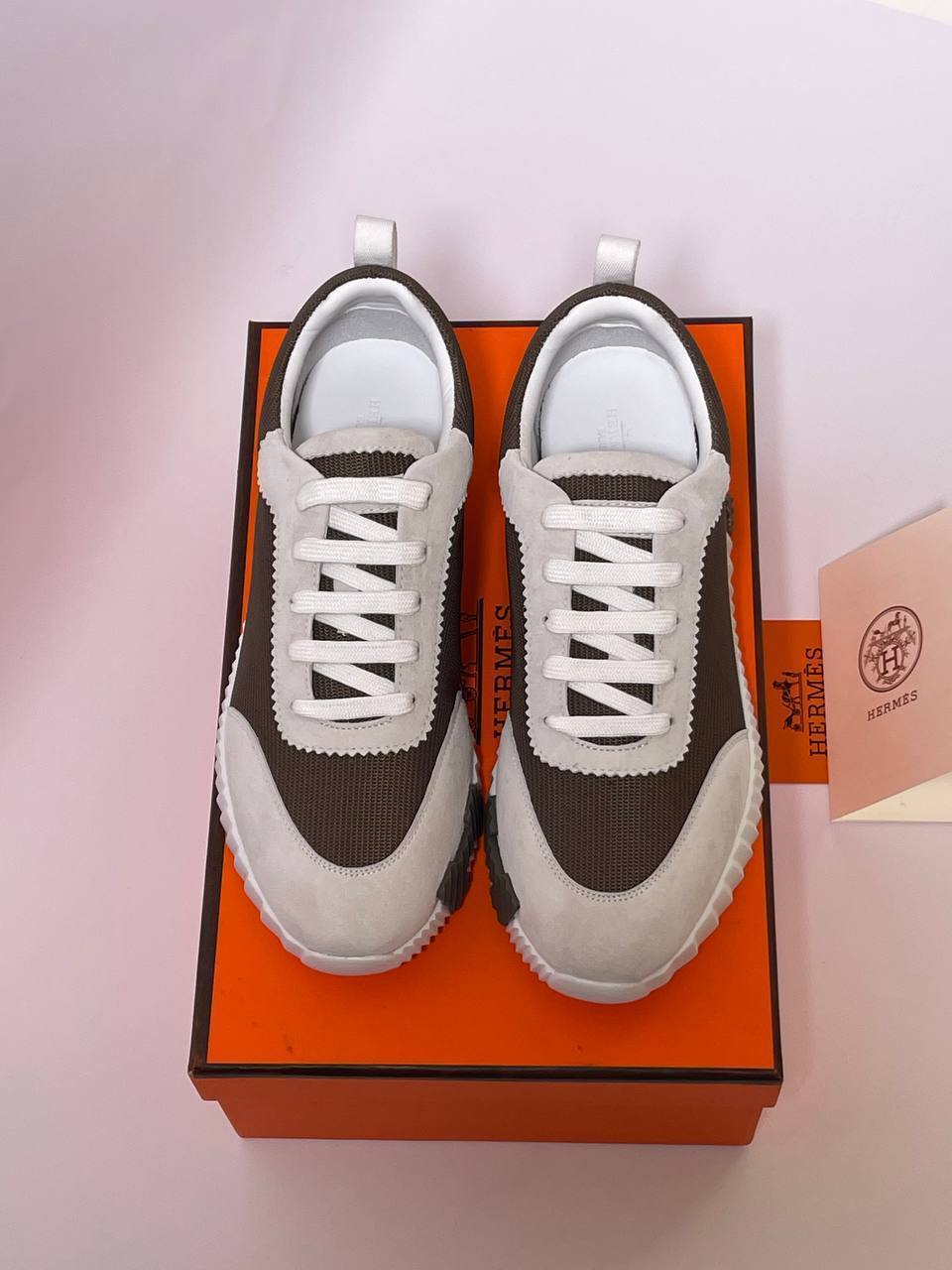 Кроссовки стильные Hermes BP-36007 Кроссовки стильные Hermes BP-36007