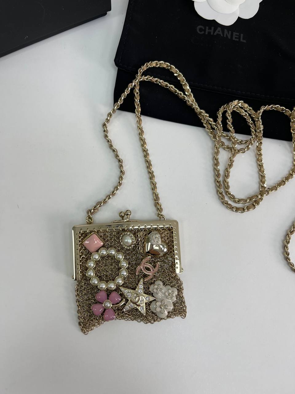 Мини-клатч Chanel трендовый BP-19554 Мини-клатч Chanel трендовый BP-19554