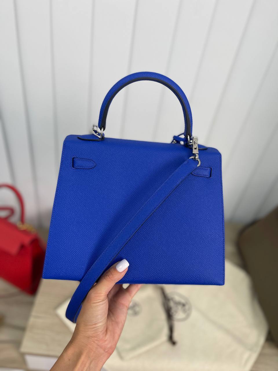 Трендовая сумка женская Kelly, 25 Epsom Hermes BP-17431 Трендовая сумка женская Kelly, 25 Epsom Hermes BP-17431