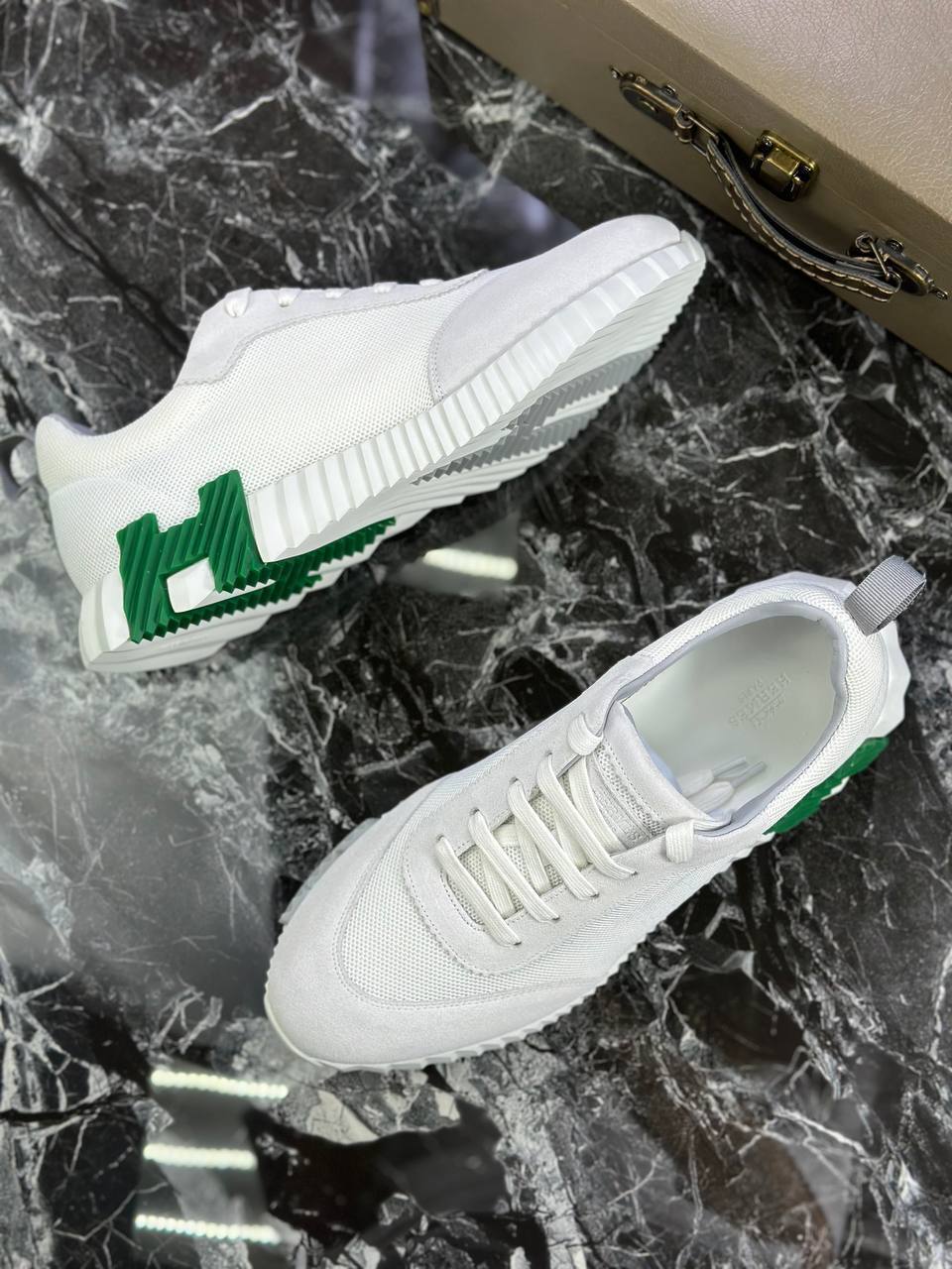 Мужские кроссовки Hermes BP-29859 Мужские кроссовки Hermes BP-29859