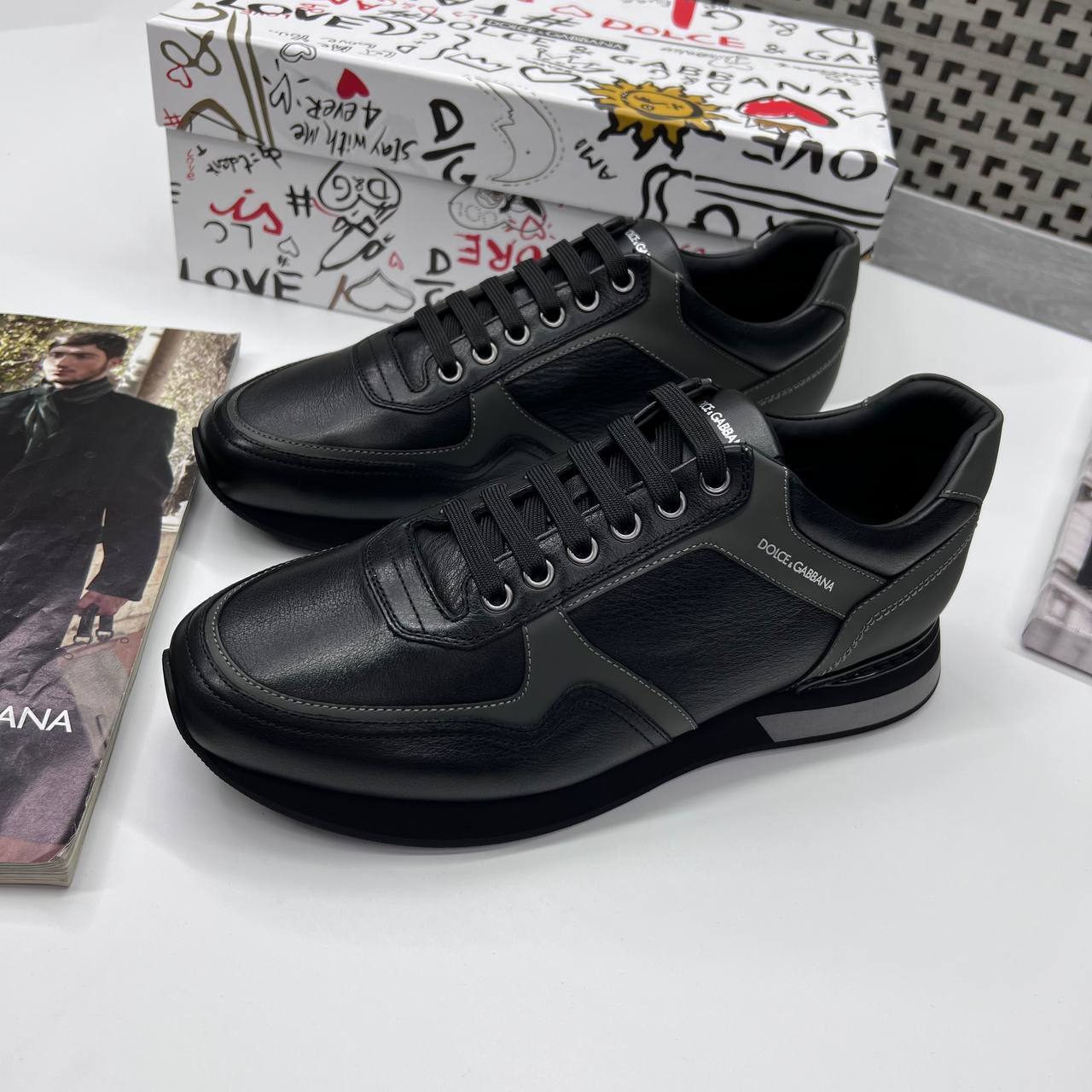 Dolce & Gabbana лимитированные кроссовки BP-20841 Dolce & Gabbana лимитированные кроссовки BP-20841