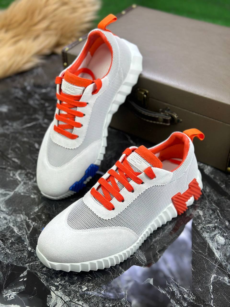 Hermes BP-29858 кроссовки мужские Hermes BP-29858 кроссовки мужские