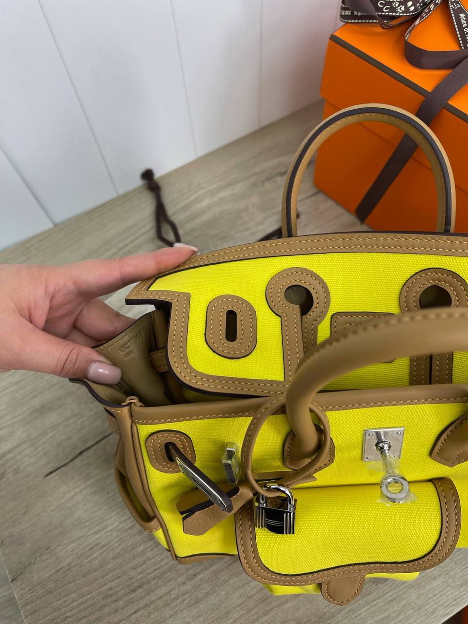 Трендовая сумка женская Birkin Cargo 25 cm Hermes BP-25710 Трендовая сумка женская Birkin Cargo 25 cm Hermes BP-25710