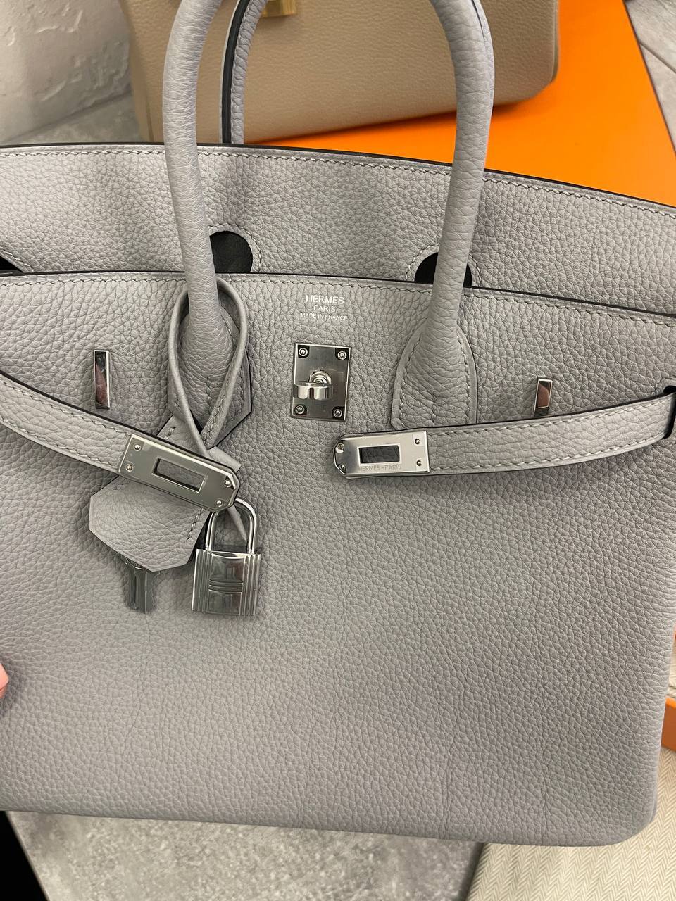 Коллекционная женская сумка Birkin 25 см Hermes BP-49529 Коллекционная женская сумка Birkin 25 см Hermes BP-49529