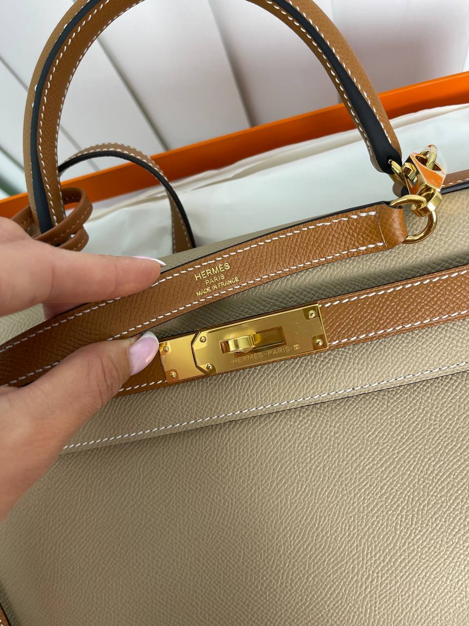 Коллекционная сумка Kelly, женская, Epsom, 28 Hermes BP-21066 Коллекционная сумка Kelly, женская, Epsom, 28 Hermes BP-21066