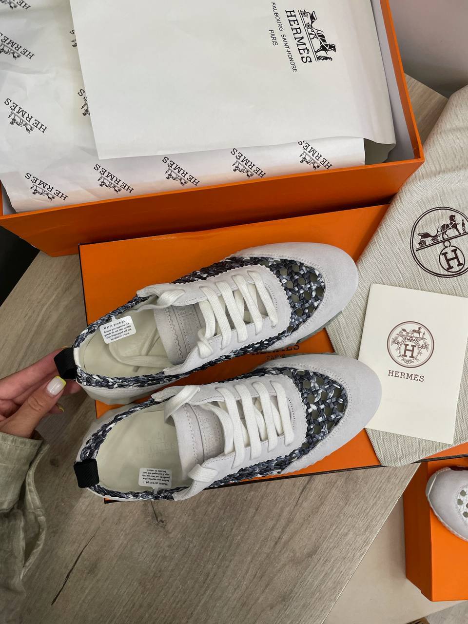 Коллекционные кроссовки Hermes BP-51999 Коллекционные кроссовки Hermes BP-51999