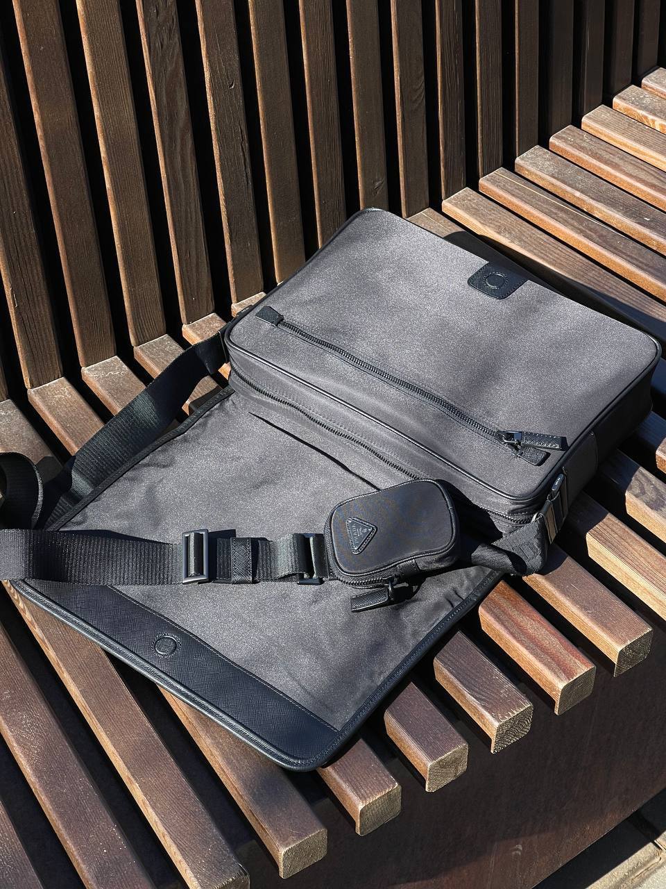 Prada мессенджер стильный BP-29163 Prada мессенджер стильный BP-29163