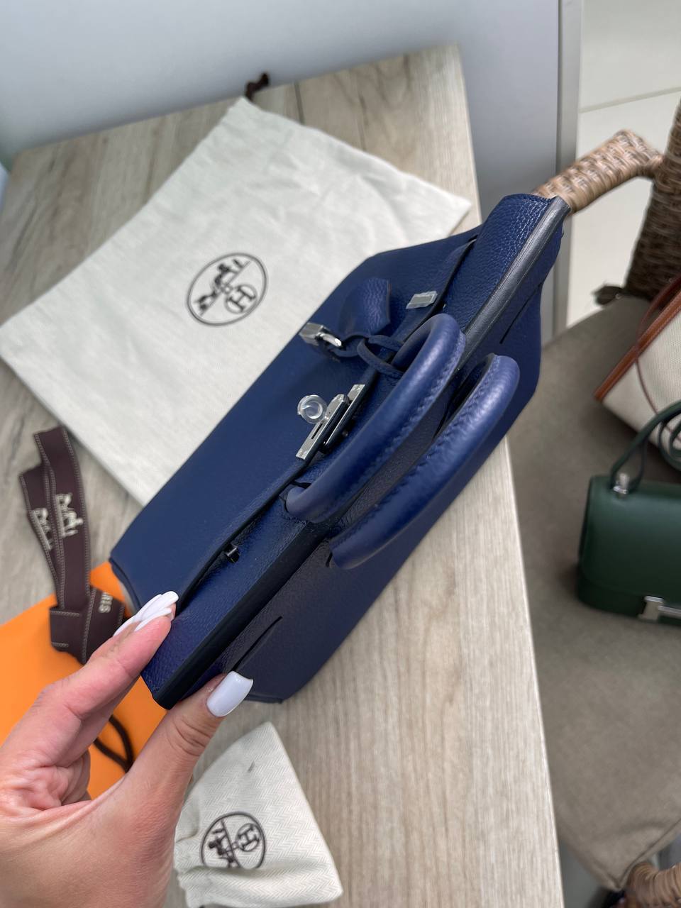 Трендовая сумка женская Birkin, 25 Togo Hermes BP-17515 Трендовая сумка женская Birkin, 25 Togo Hermes BP-17515