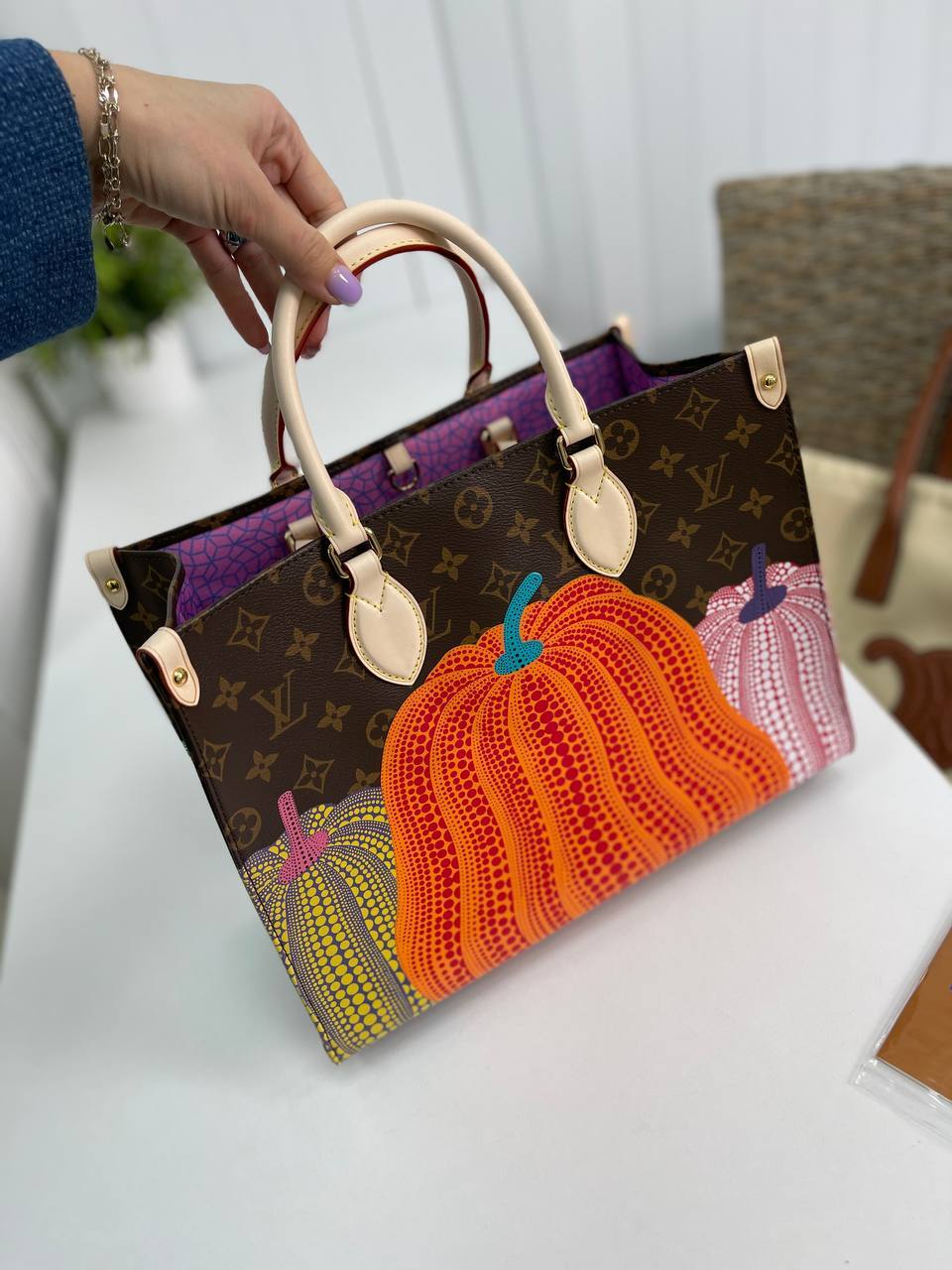 Сумка женская с узорами премиум Louis Vuitton BP-32873 Сумка женская с узорами премиум Louis Vuitton BP-32873