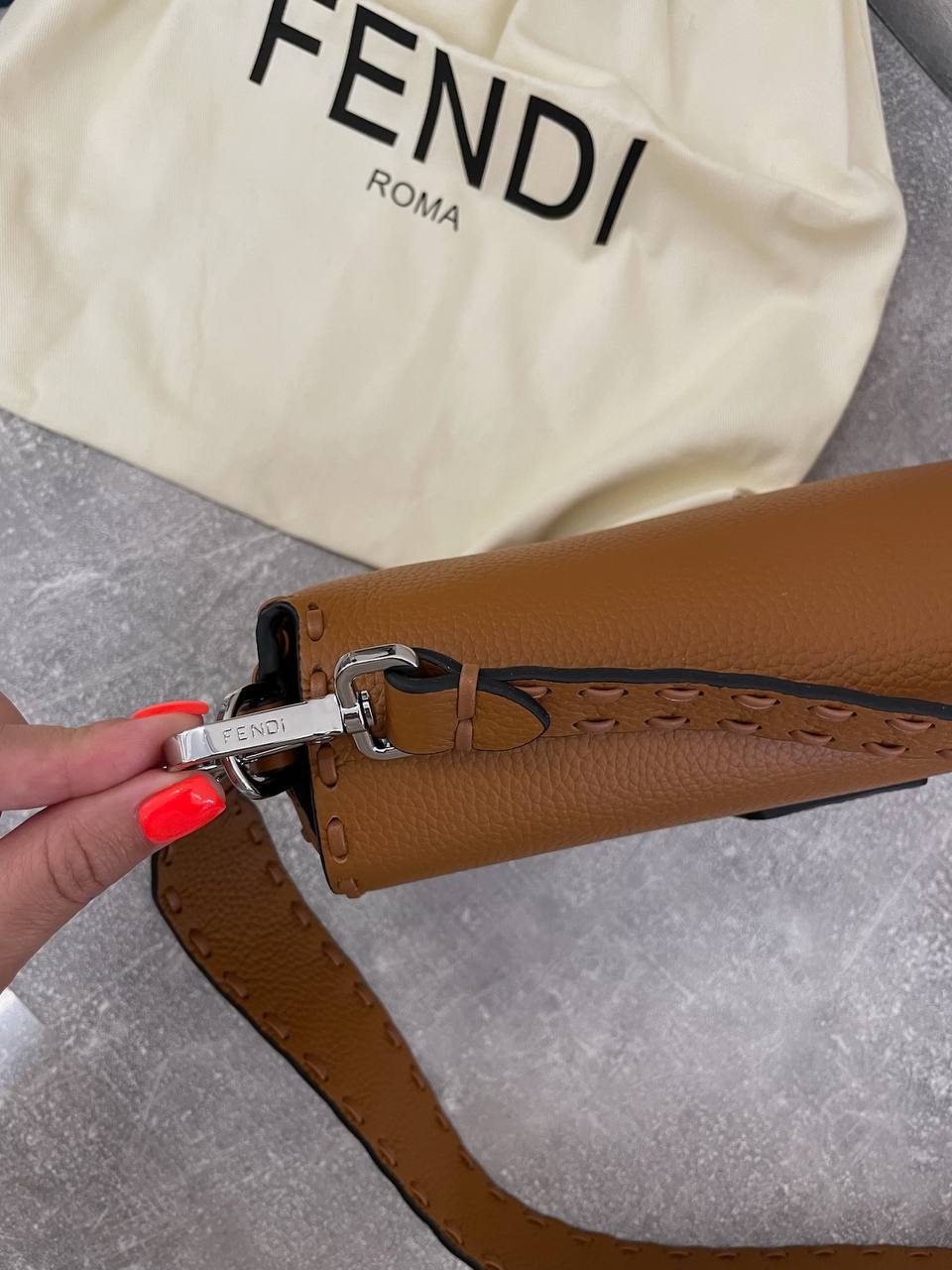 Коллекционная сумка женская Fendi BP-52754 Коллекционная сумка женская Fendi BP-52754