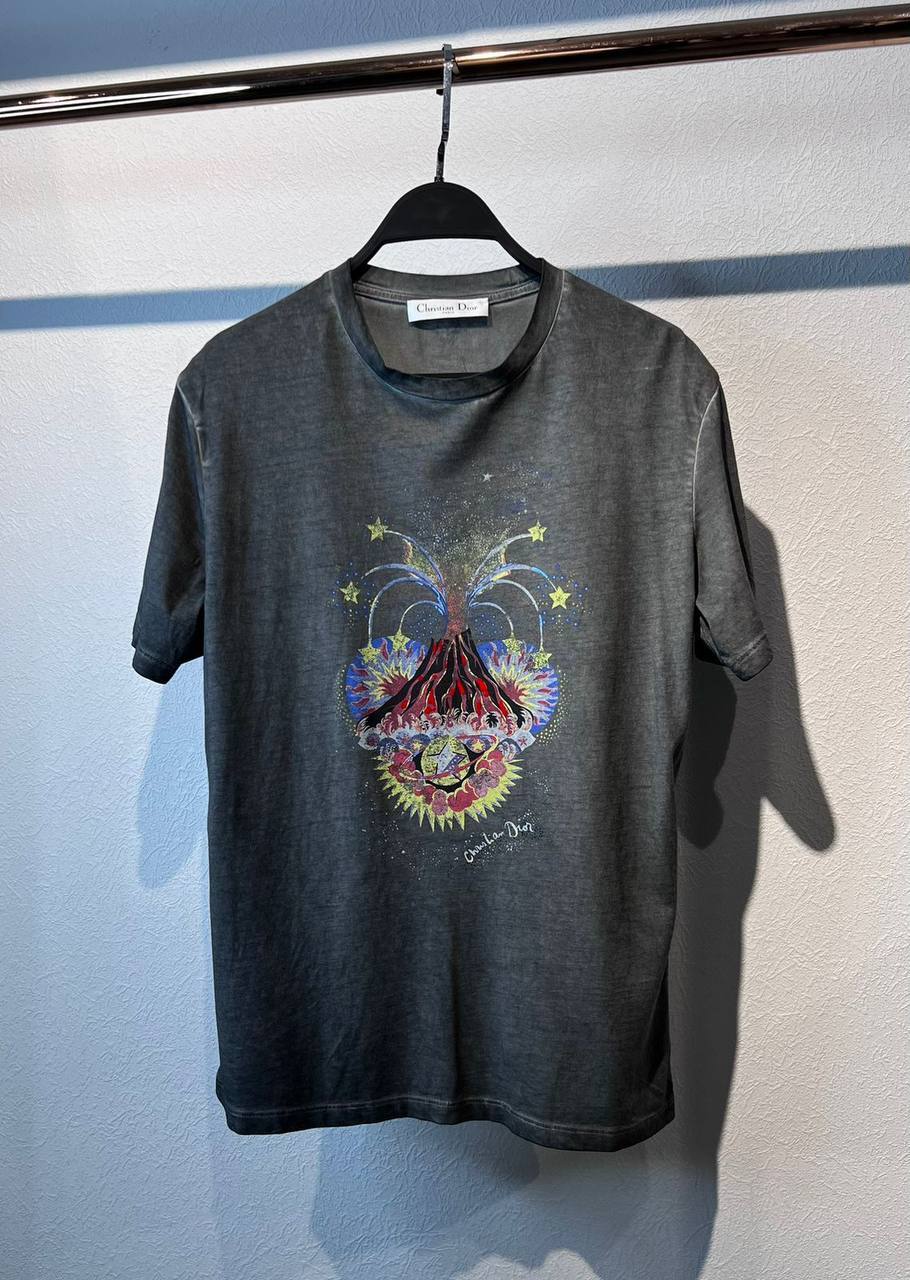 Коллекционная женская футболка Christian Dior BP-38210 Коллекционная женская футболка Christian Dior BP-38210