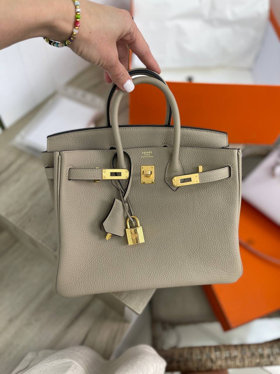 Элитная женская сумка Birkin, Togo 25 Hermes BP-35687 Элитная женская сумка Birkin, Togo 25 Hermes BP-35687