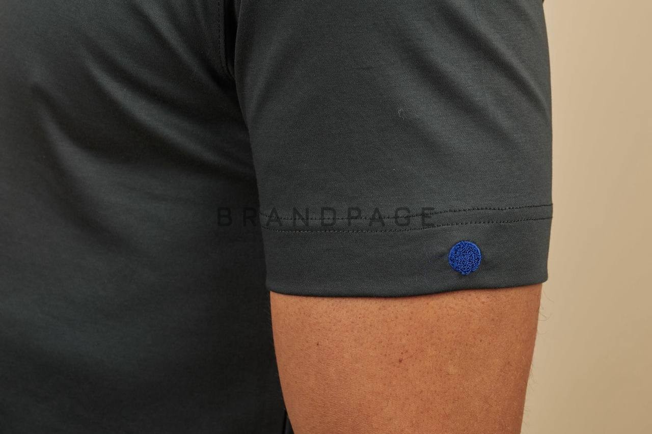 Футболка из мерсеризованного хлопка Kiton BPLUX12283 Футболка из мерсеризованного хлопка Kiton BPLUX12283