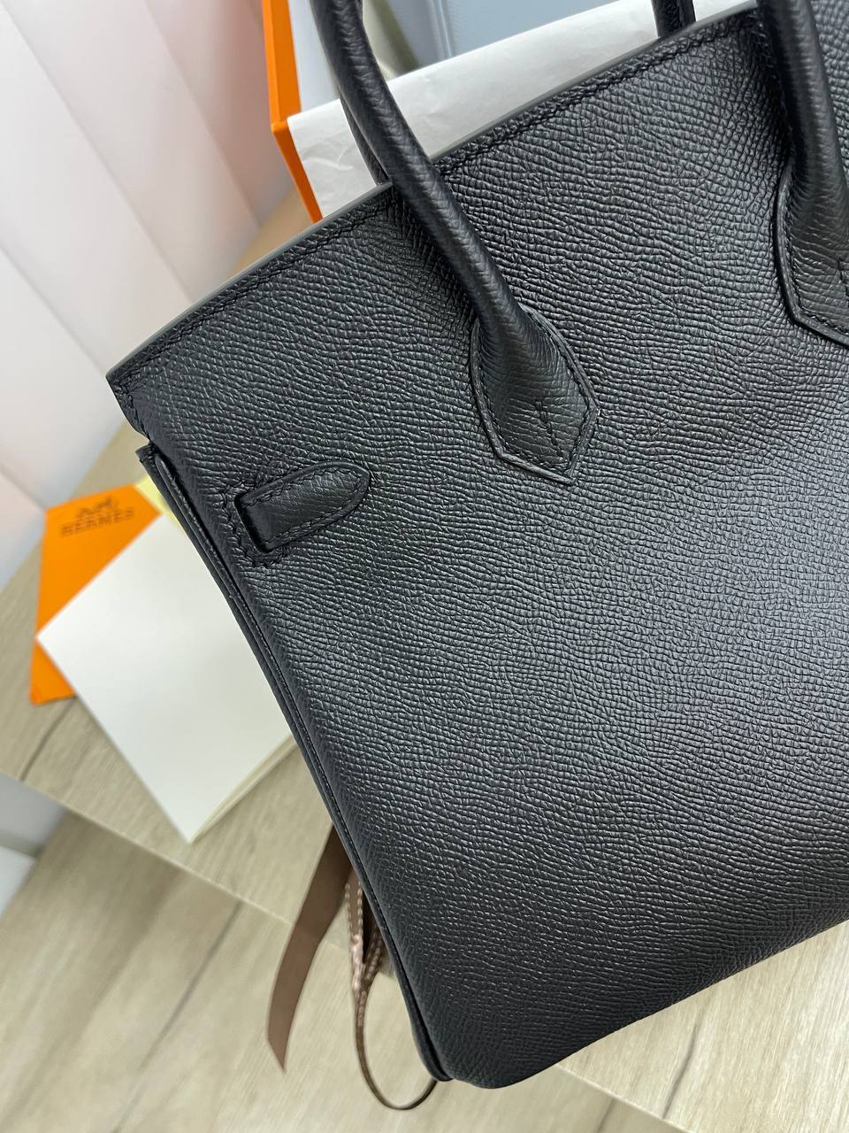 Сумка женская коллекционная Birkin 25 см, PHW Hermes BP-28288 Сумка женская коллекционная Birkin 25 см, PHW Hermes BP-28288