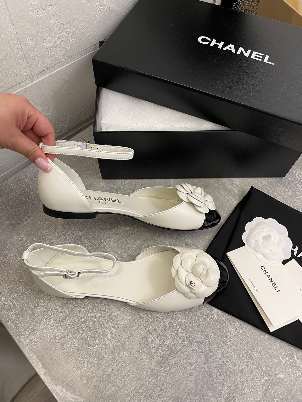 Дизайнерские балетки Chanel BP-49143 Дизайнерские балетки Chanel BP-49143