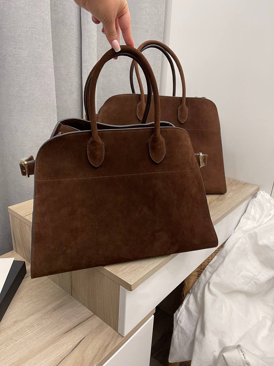 Женская сумка The Row 39 cm BP-45705 трендовая Женская сумка The Row 39 cm BP-45705 трендовая