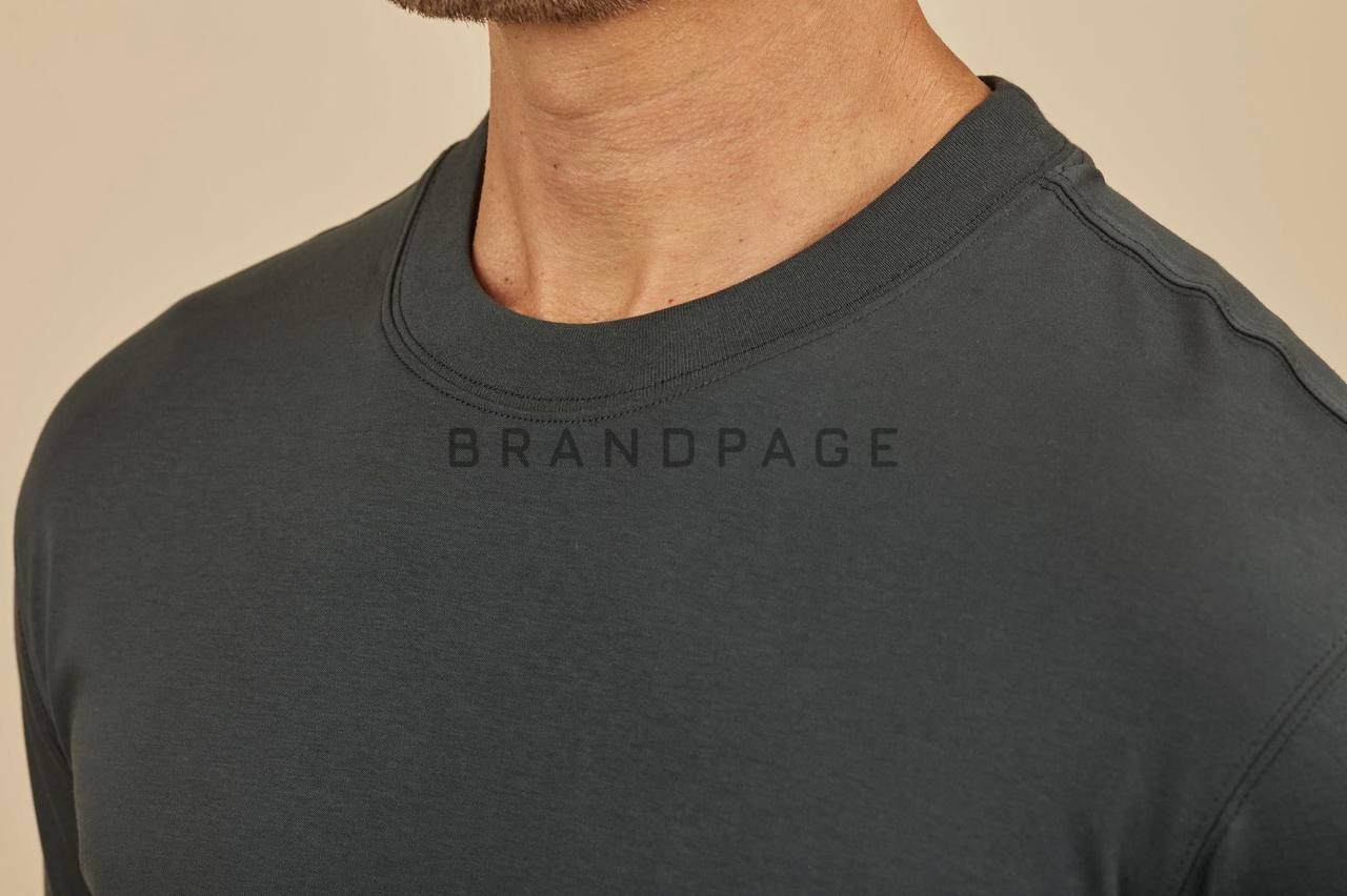 Футболка из мерсеризованного хлопка Kiton BPLUX12283 Футболка из мерсеризованного хлопка Kiton BPLUX12283