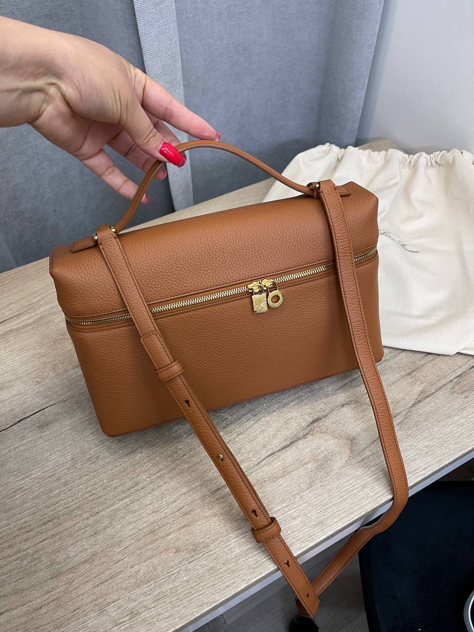 Трендовая женская сумка Loro Piana 27 см BP-53131 Трендовая женская сумка Loro Piana 27 см BP-53131