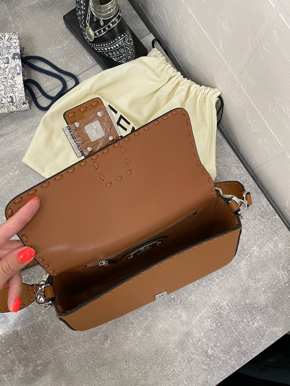 Коллекционная сумка женская Fendi BP-52754 Коллекционная сумка женская Fendi BP-52754