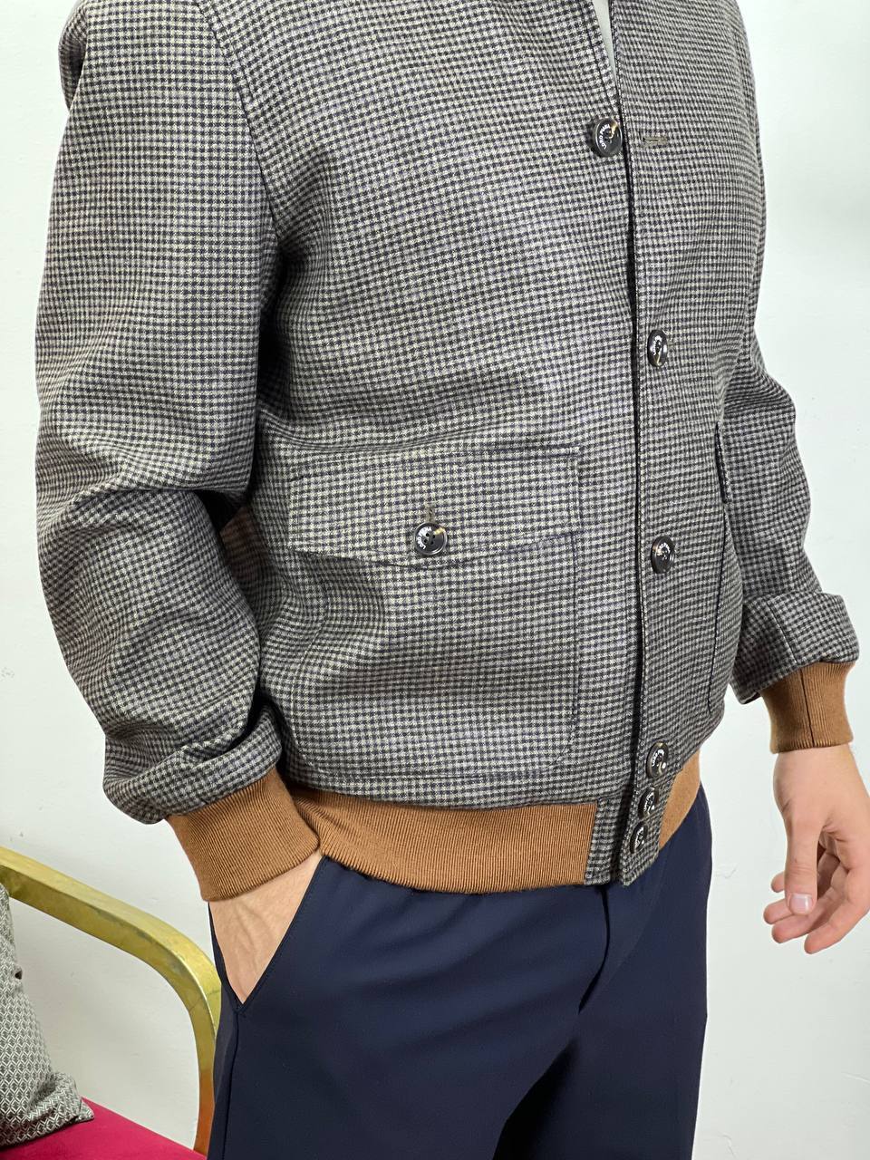 Бомбер Loro Piana повседневный BP-40198 Бомбер Loro Piana повседневный BP-40198