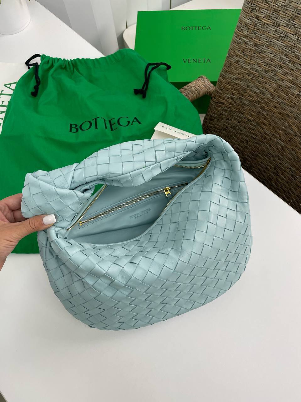 Трендовая женская сумка 33см Bottega Veneta BP-18381 Трендовая женская сумка 33см Bottega Veneta BP-18381