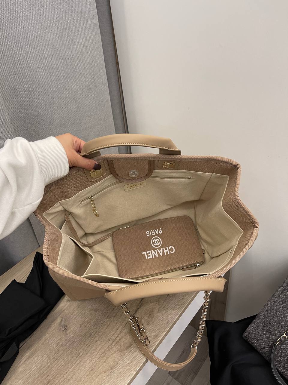 Светло-коричневая коллекционная сумка для женщин Chanel BP-41200 Светло-коричневая коллекционная сумка для женщин Chanel BP-41200